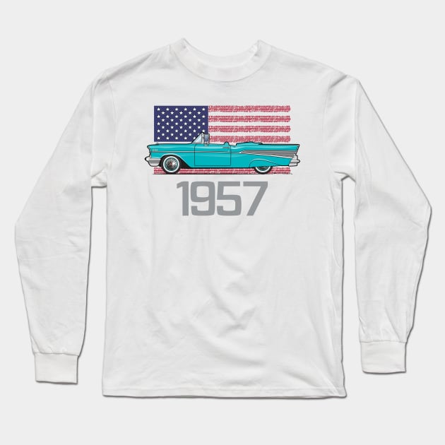 57 Convertible Long Sleeve T-Shirt by JRCustoms44